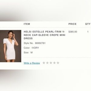 Helsi Estelle Ivory Mini Dress - Anthropologie